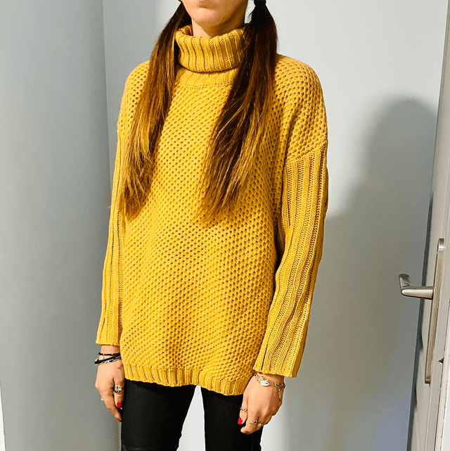 Pull col roulé - CAMEL 