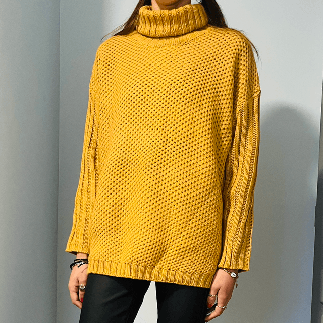 Pull col roulé - CAMEL 